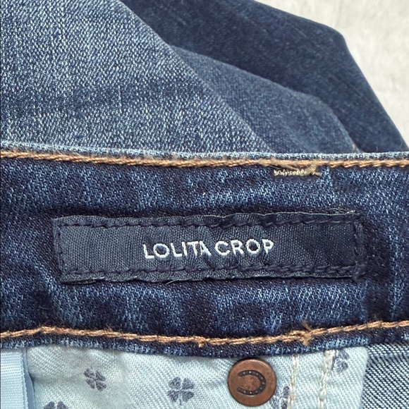 Lucky Brand Dark Blue Lolita Cropped Jeans - Picture 6 of 9